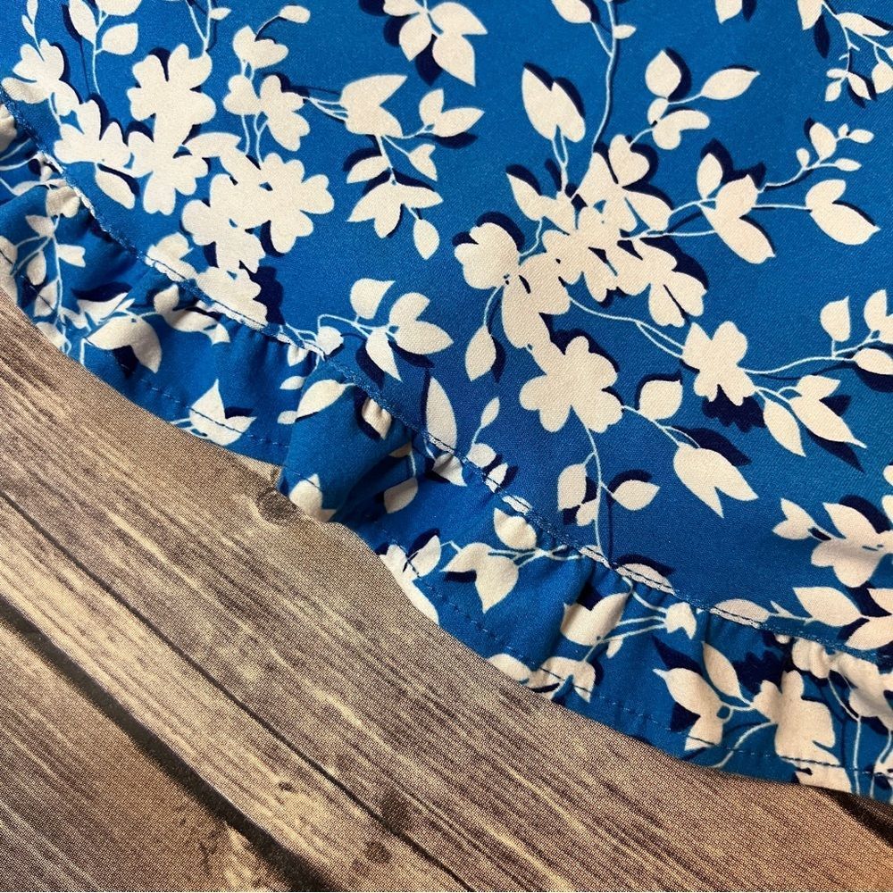 Draper James Blue Floral Tank Dress, Size XXL/XXXL - Picture 7 of 7